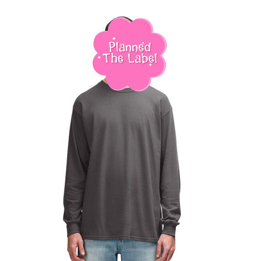 Long Sleeve T Shirt Charcoal