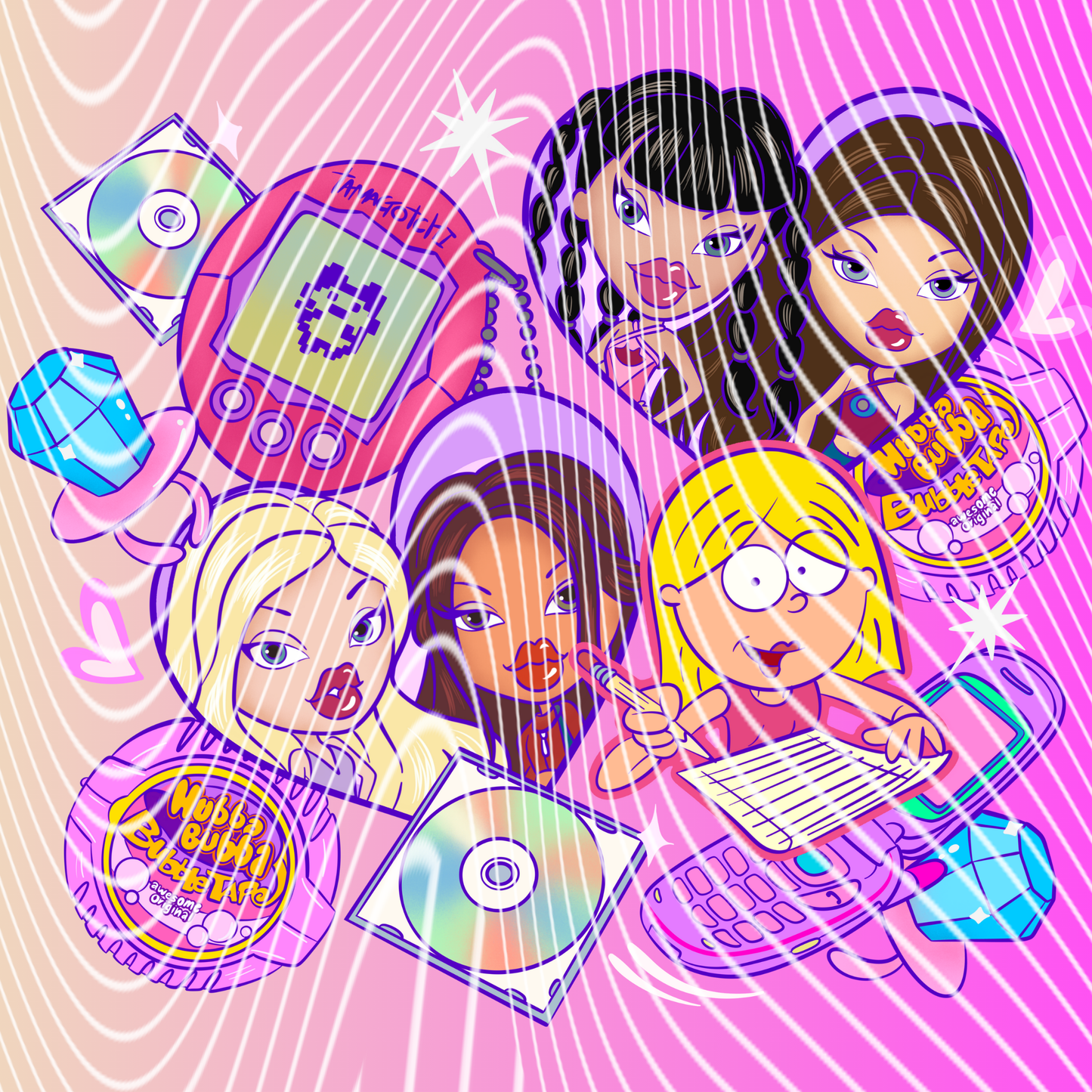 Diamond Painting Y2k Dolls