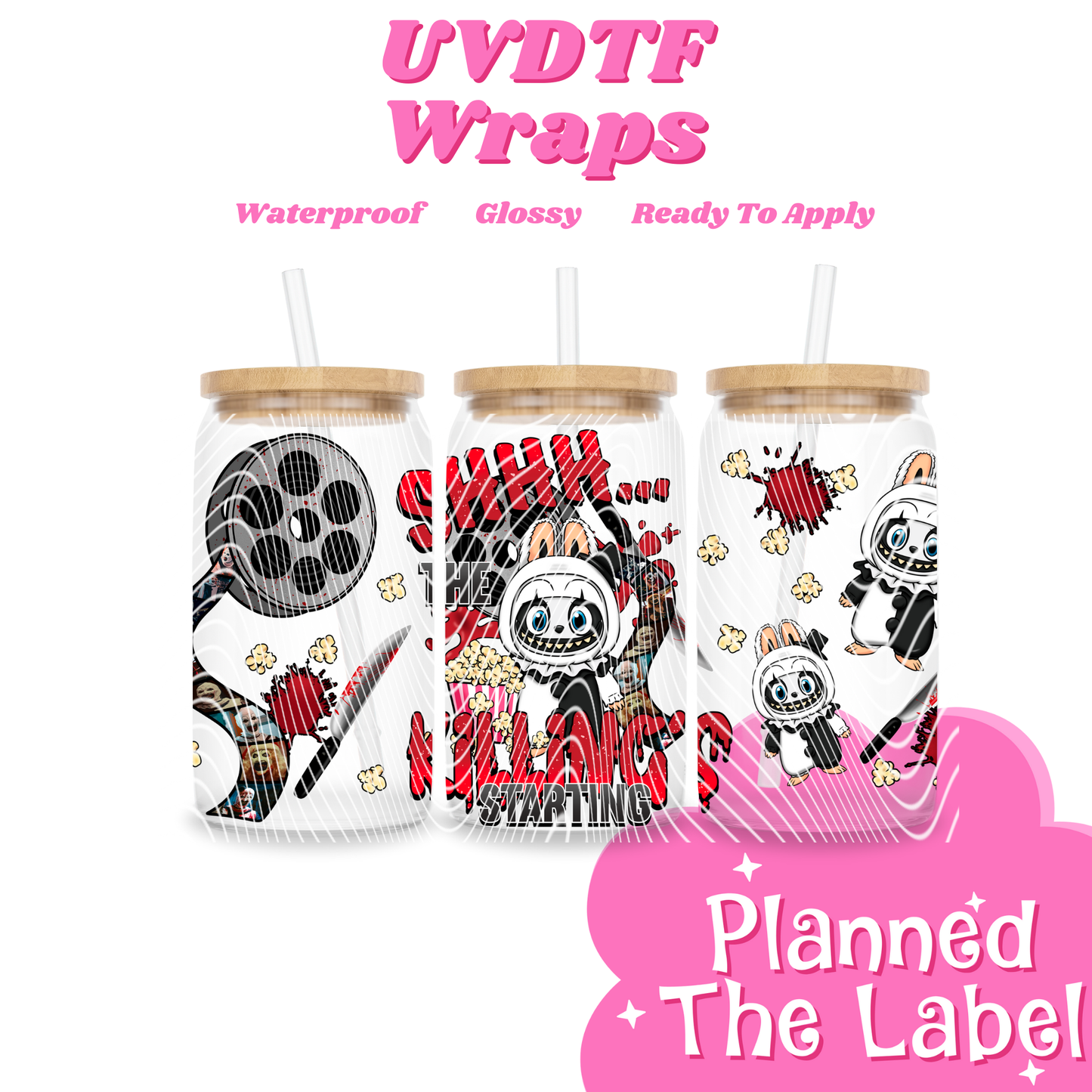 Art Boo Boo 16oz UVDTF Transfer