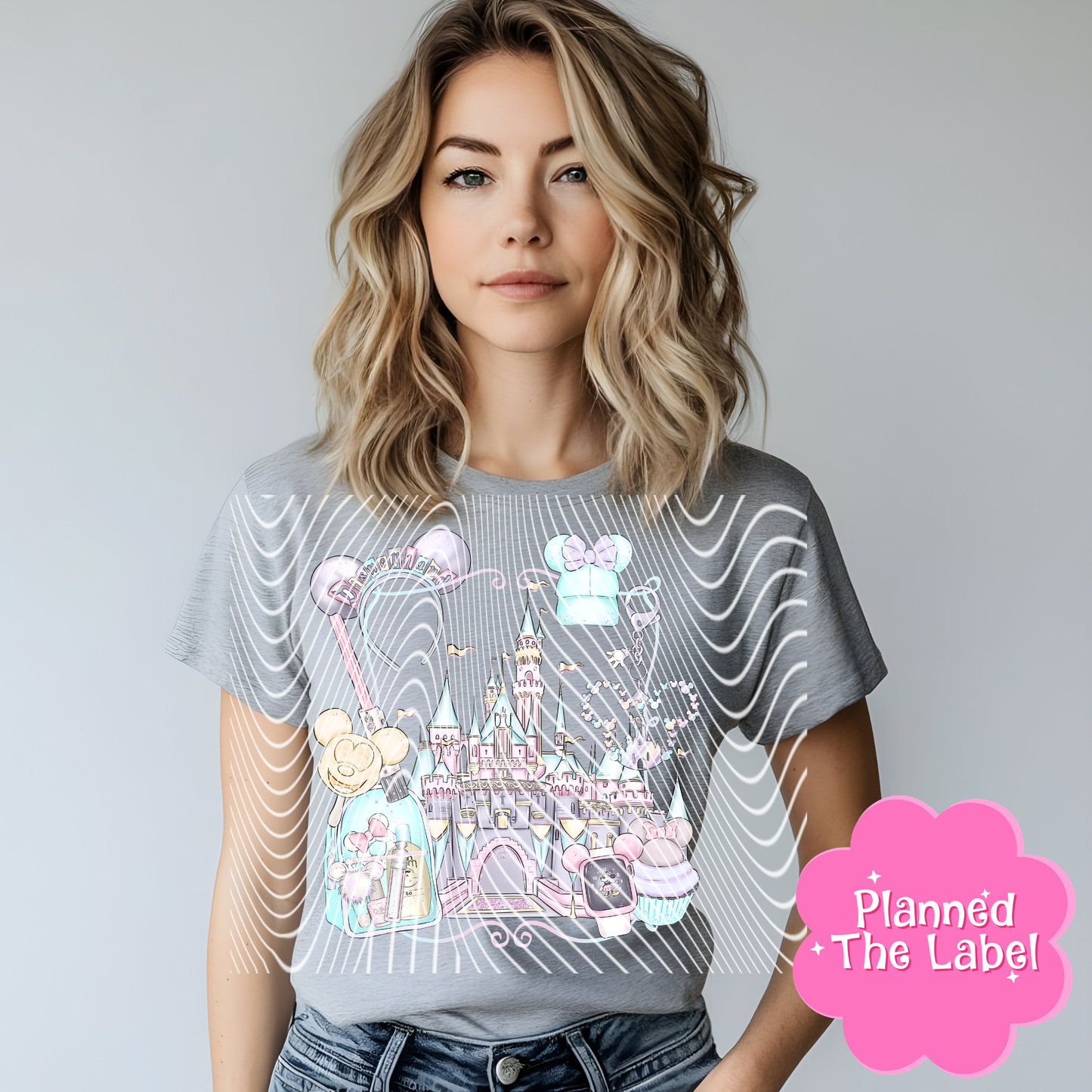 Pastel castles