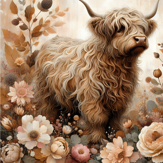 Diamond Painting Neutral Highland