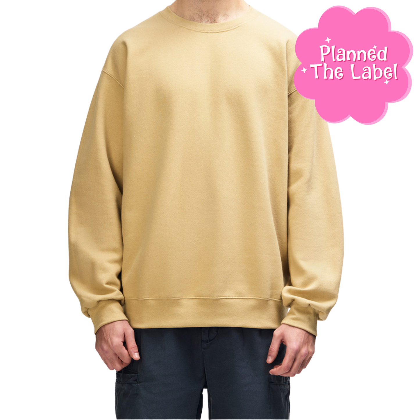 Tan Crewneck HEAVY BLEND