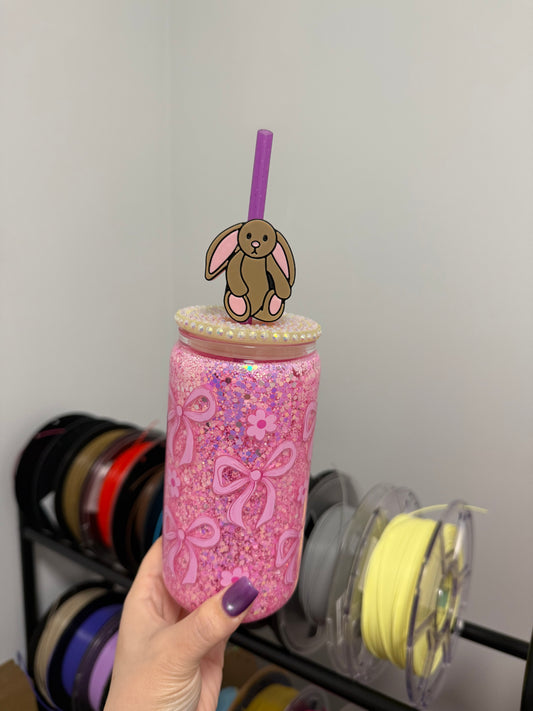 Jellycat Straw Topper 3D