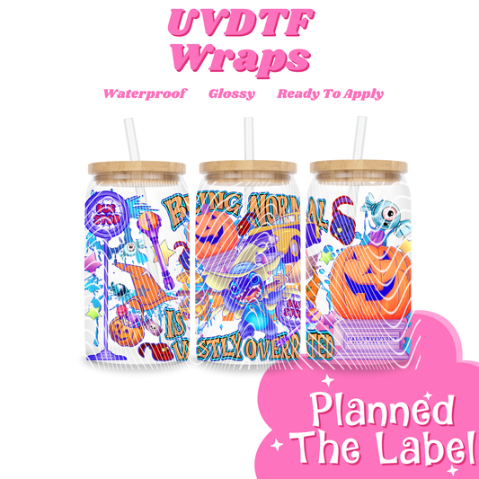 Halloweentown 16oz UVDTF Transfer