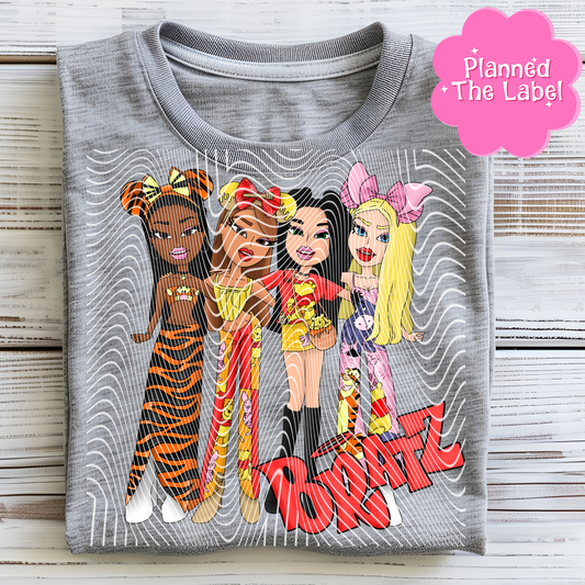 Pooh Bear X Bratz DTF Transfer