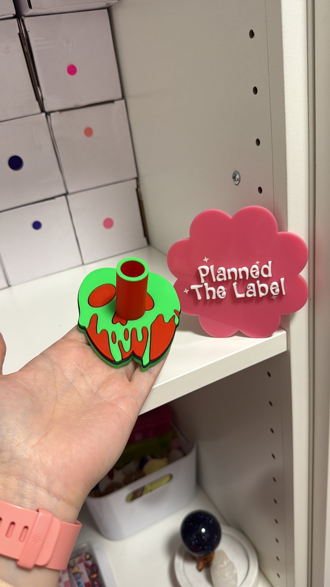 Poison Apple Singular Pen Holder 3D Printing STL File