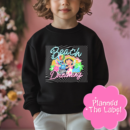 Beach Dreaming Kids DTF Transfer