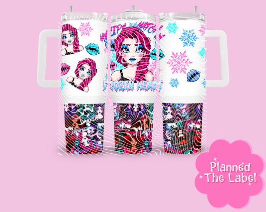My Lips Match My Frozen Heart.. 40oz Tumbler