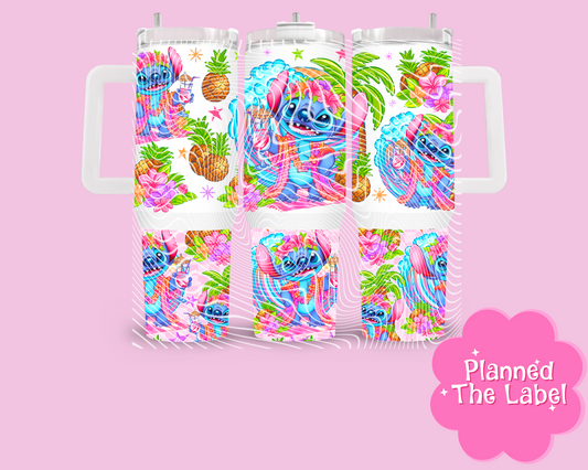 Drink Blue Alien 40oz Tumbler