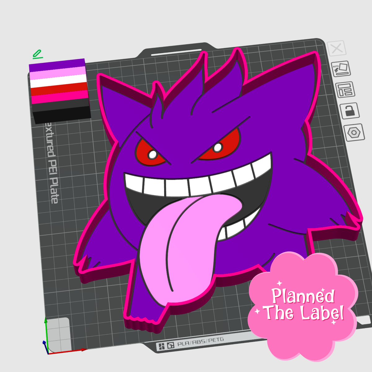 Purple Dude Trinket Tray Combo 3D Printing STL File