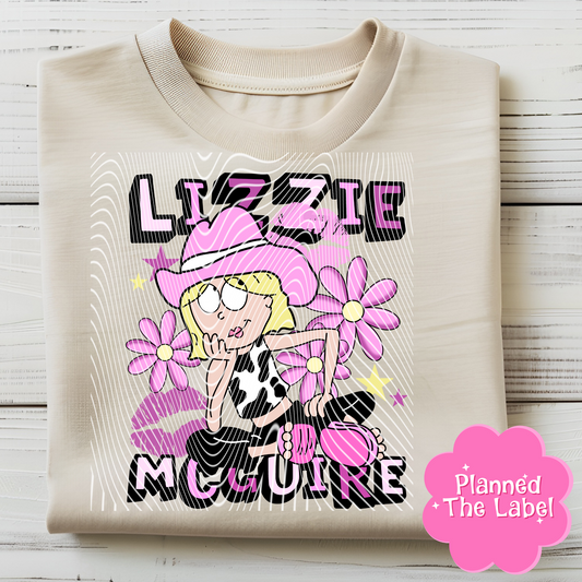 Cowgirl Lizzie Direct To Film Transfer