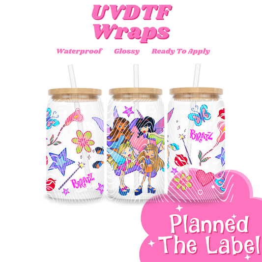Fashion Pixies 16oz UVDTF Transfer