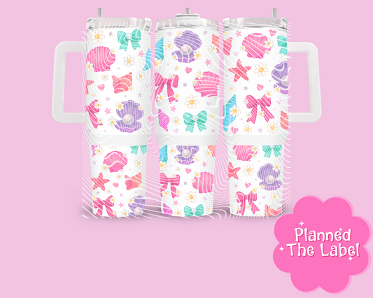 Coquette Bows & Shells 40oz Tumbler