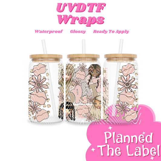 Beige Bratz 16oz UVDTF Transfer