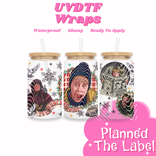 Home Alone New York 16oz UVDTF Transfer