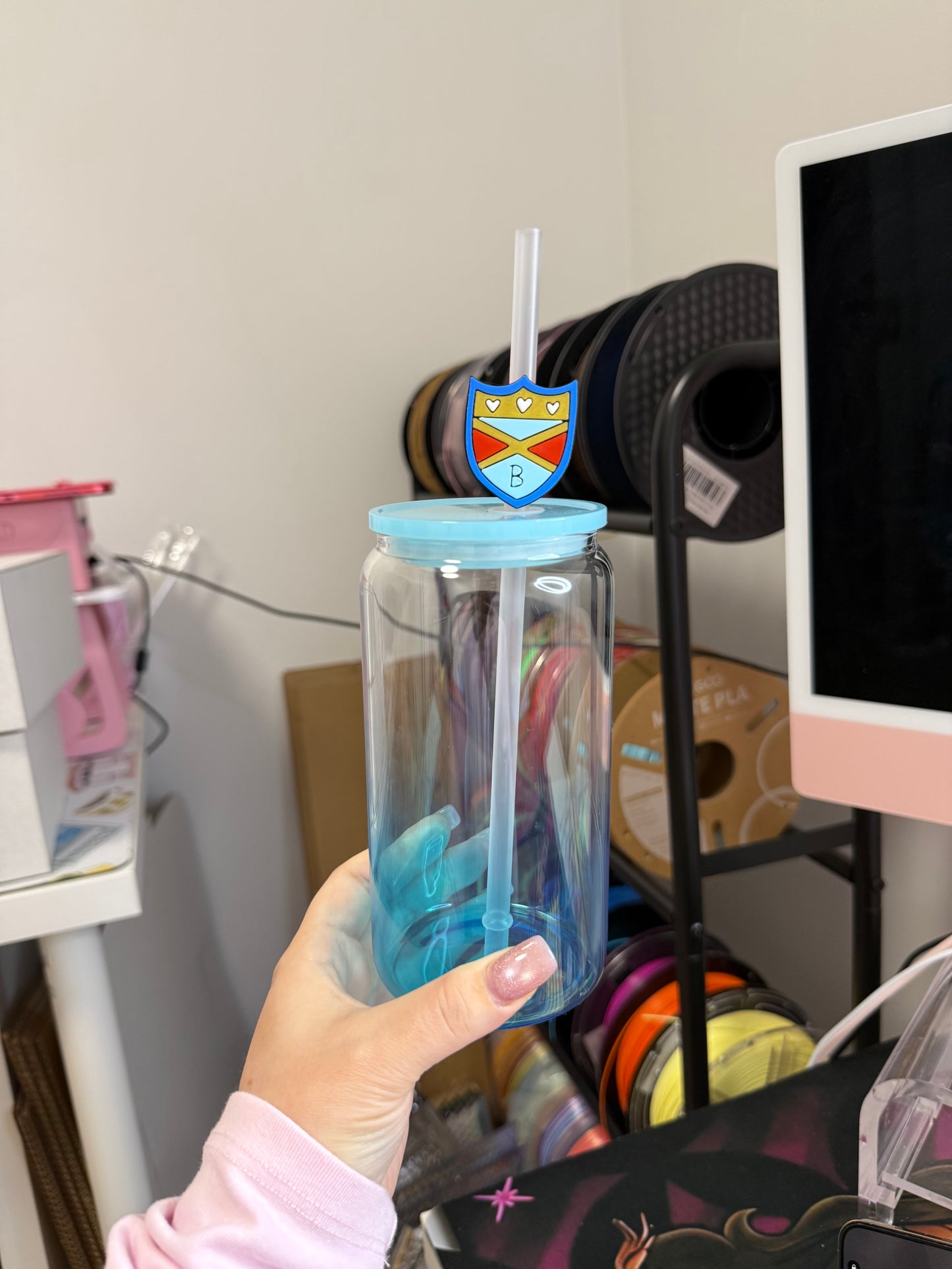 Briar Logo Straw Topper 3D