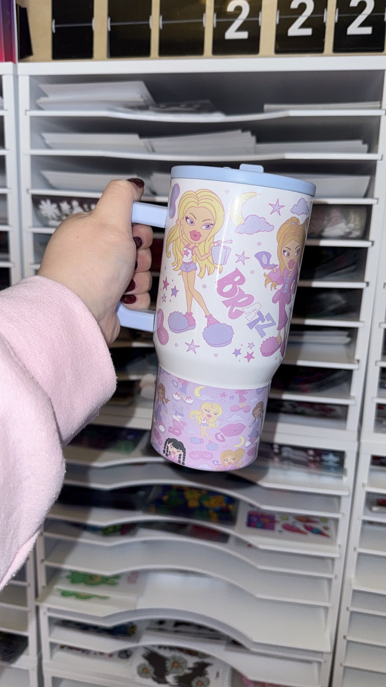 20oz Spill Proof Shimmer Tumbler