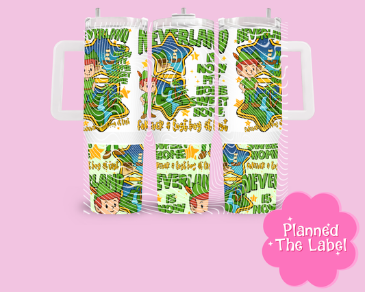 Neverland Pockets 40oz Tumbler