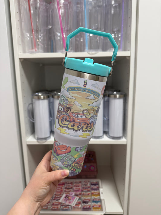30oz Sublimation Handle Tumbler