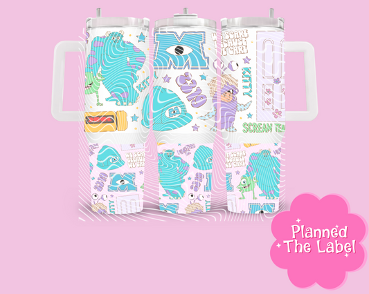 Scary Monsters 40oz Tumbler