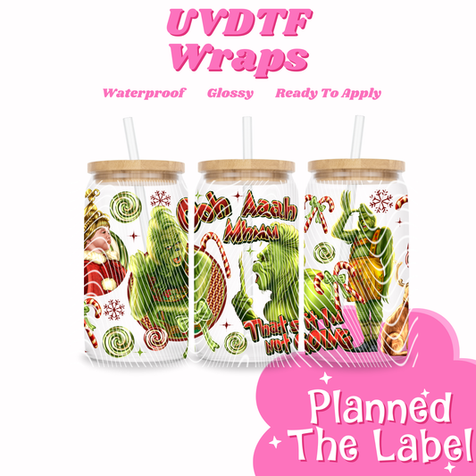 Oh Ah..Im Not Going 16oz UVDTF Transfer