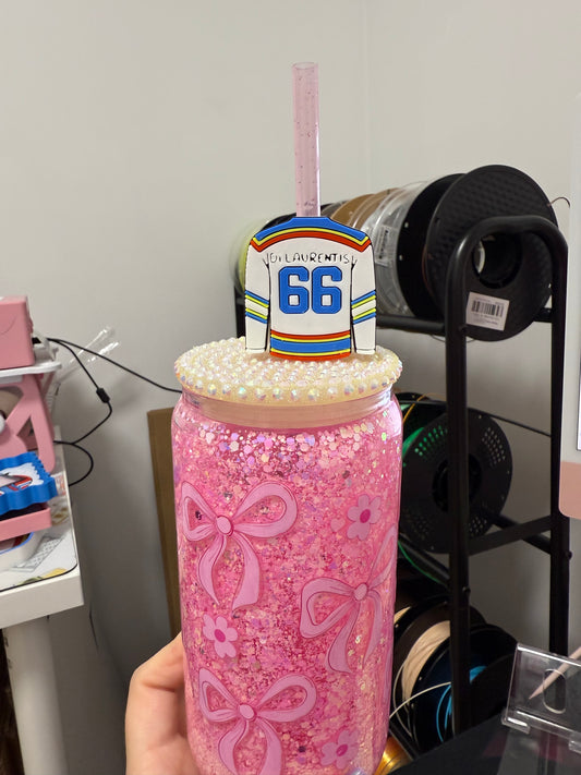 66 Straw Topper 3D