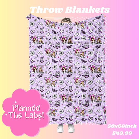 Hannah M Throw Blanket