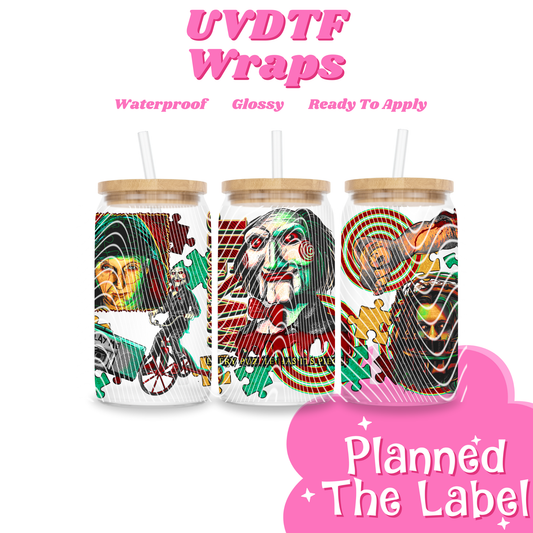 Do You Want To Play A Game 16oz UVDTF Wrap