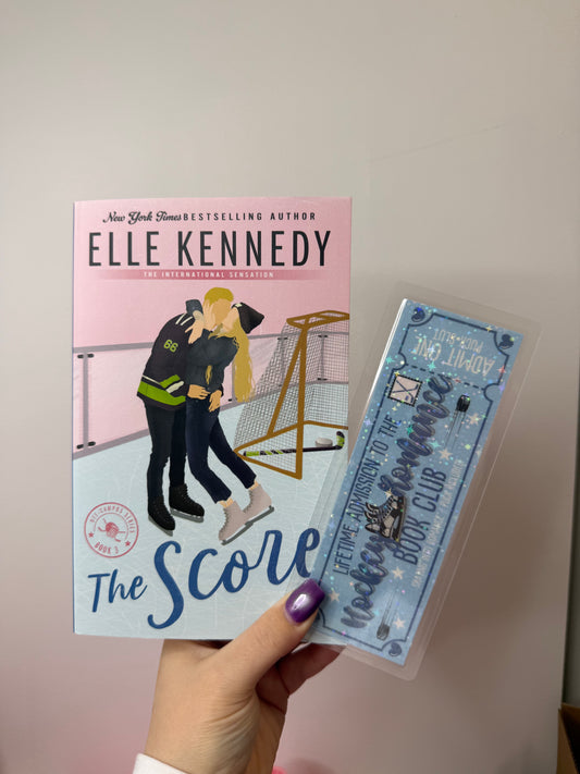 Hockey Romance Bookclub Bookmark