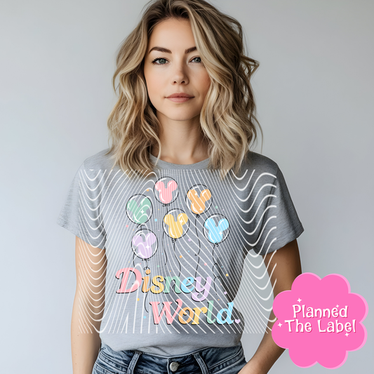 Pastel balloons