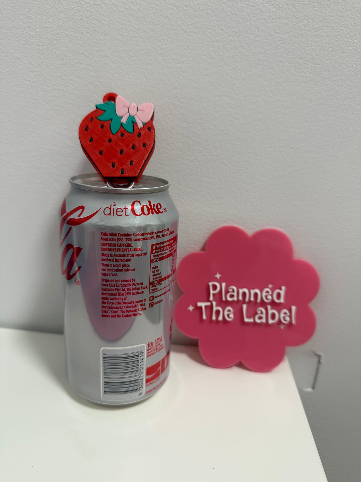 Strawberry Bow Can Opener 3D Printing STL File