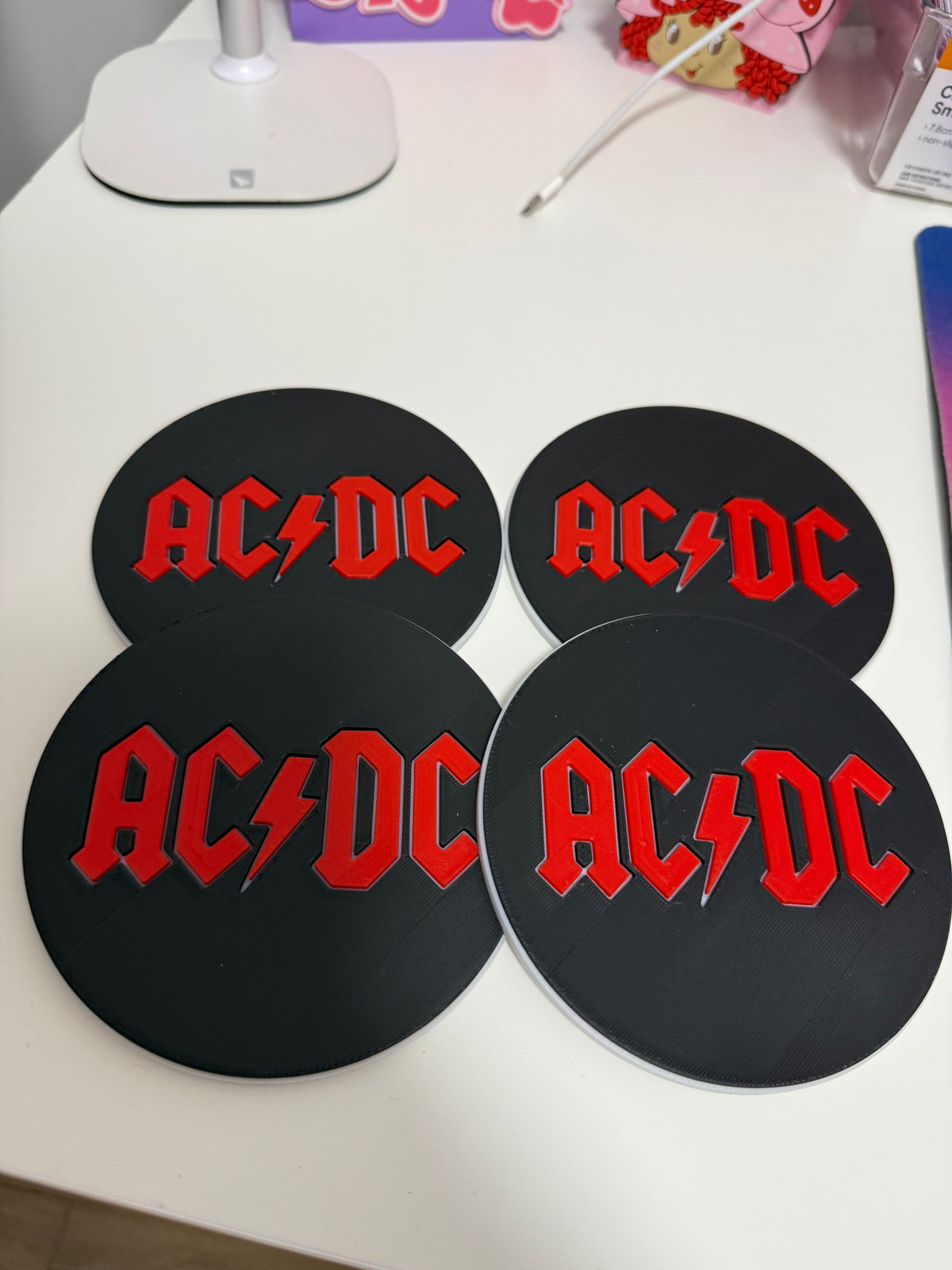 Acca Coasters 3D Printing STL File