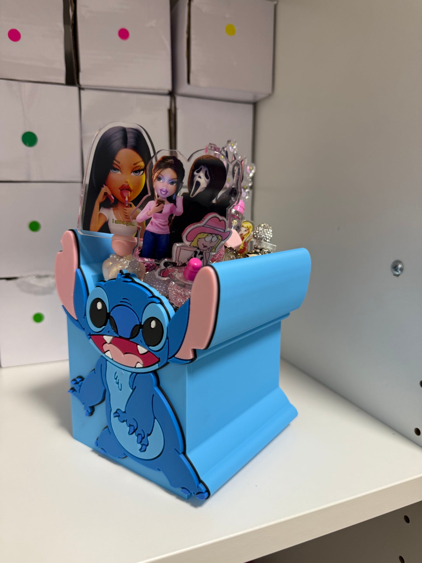 Blue Guy Pen Holder