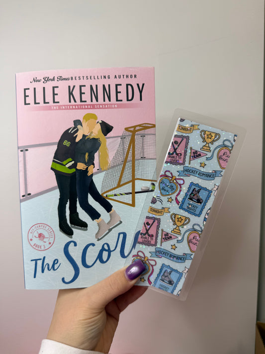 Hockey Romance Bookmark