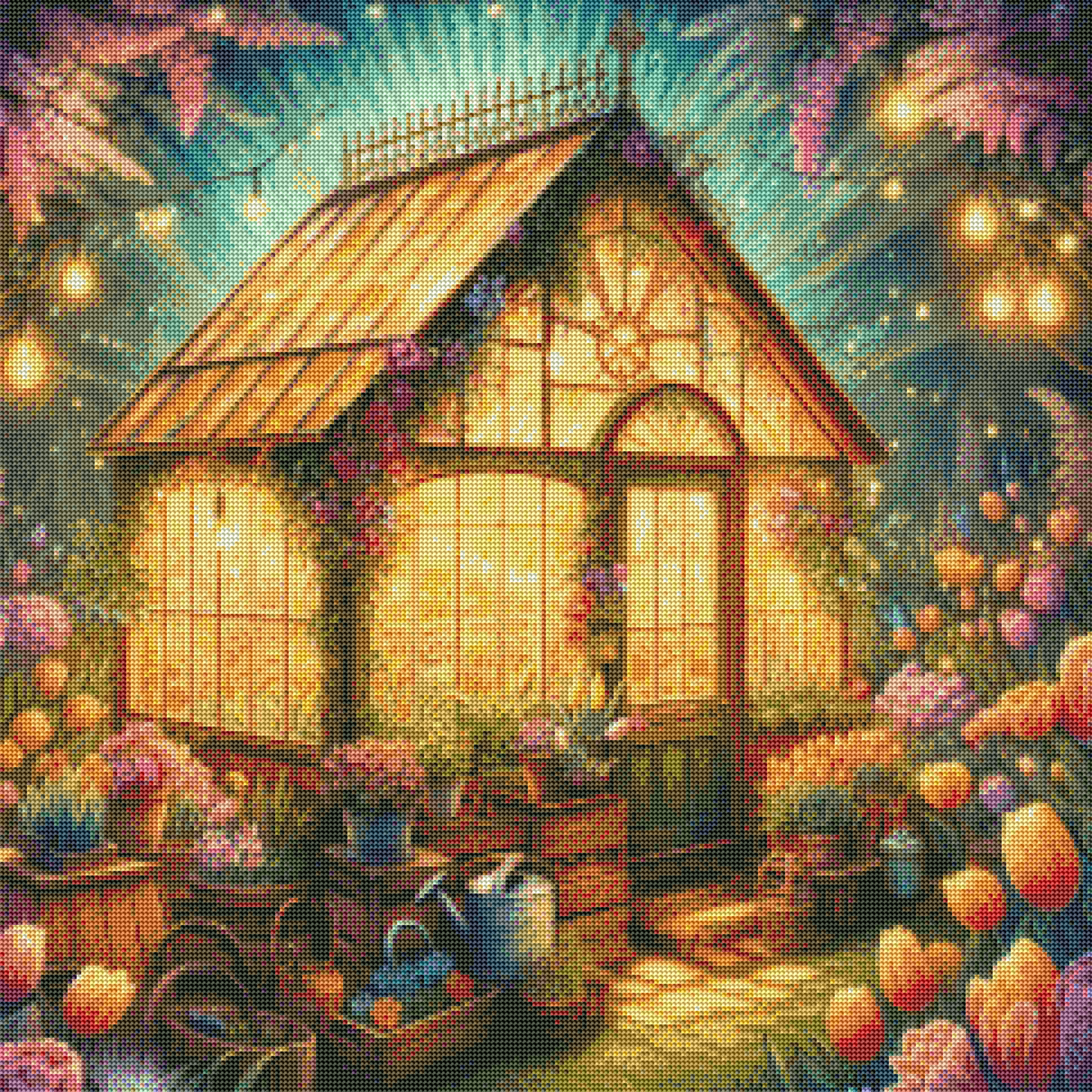 Fairy Greenhouse Diamond Painting Kits