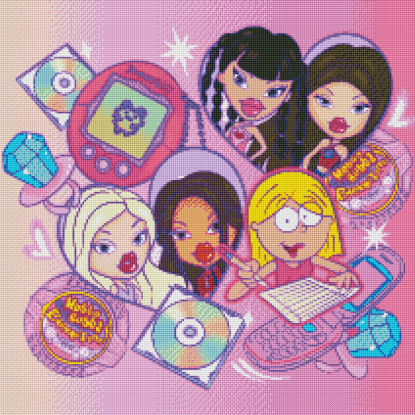 Diamond Painting Y2k Dolls PRE ORDER SHIPS END JUNE