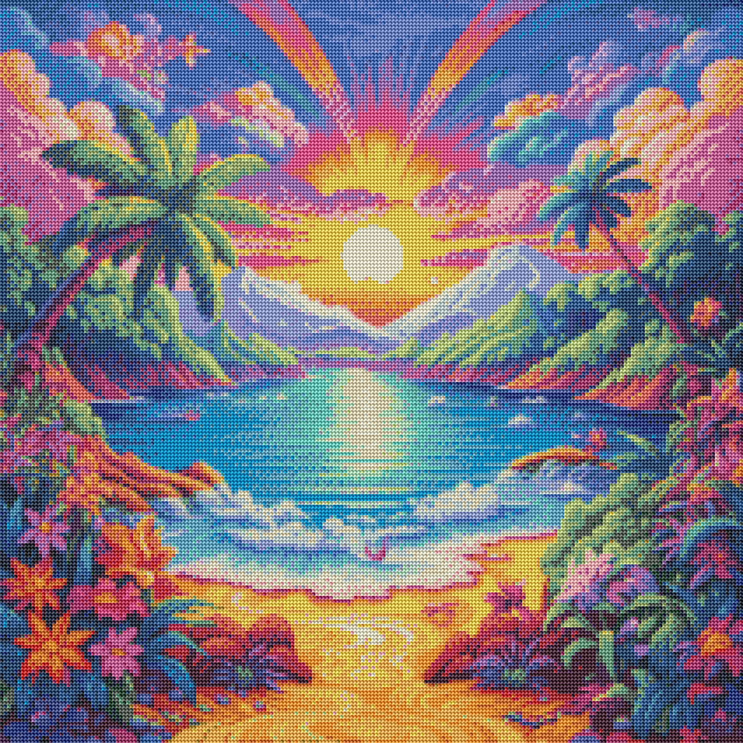 Sunset Beaches Diamond Painting Kits PRE ORDER SHIPS END JUNE