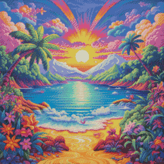 Sunset Beaches Diamond Painting Kits PRE ORDER SHIPS END JUNE