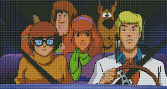 Scooby Van Diamond Painting Kits PRE ORDER SHIPS END JUNE