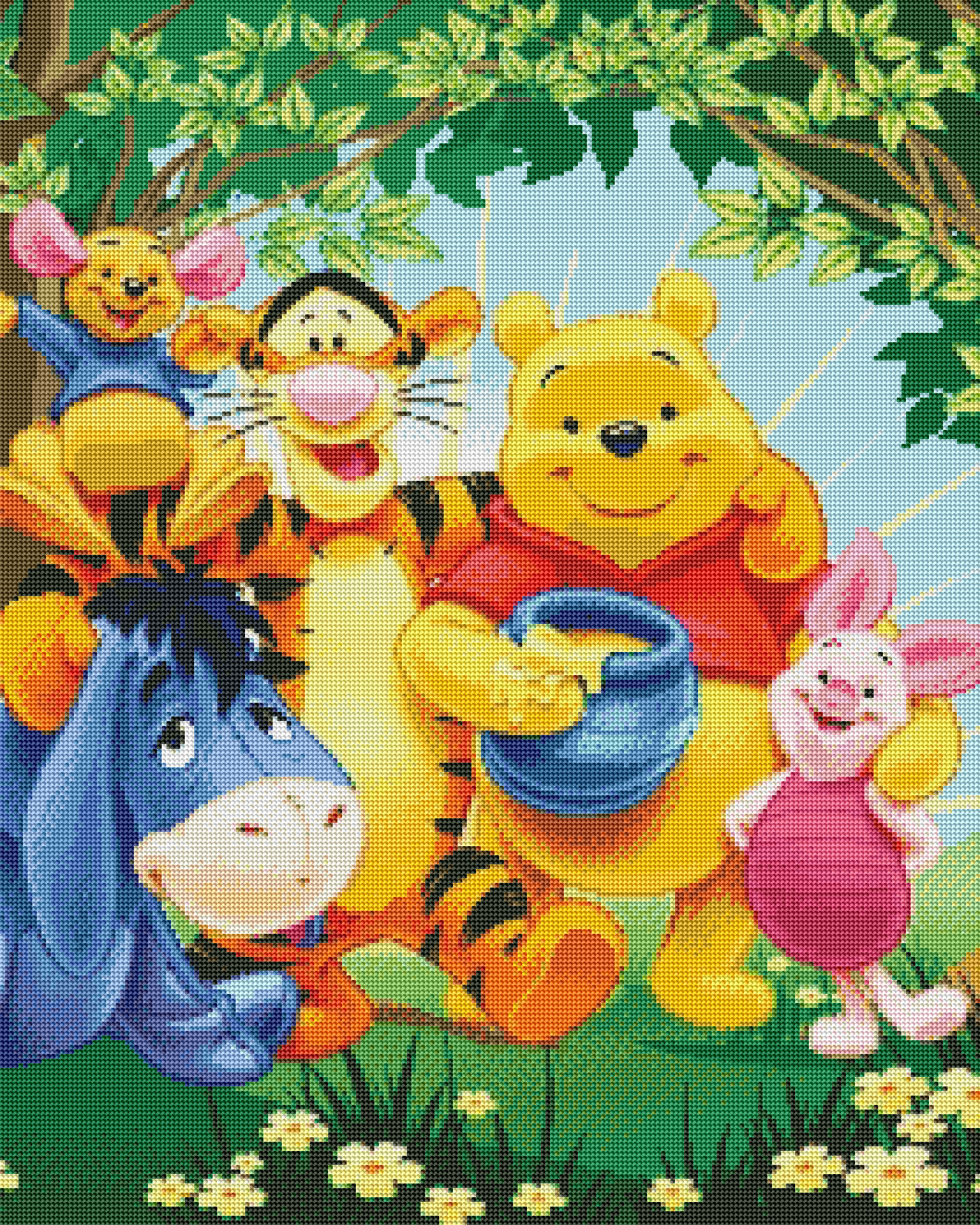 Pooh Friends Diamond Painting Kits PRE ORDER SHIPS END JUNE