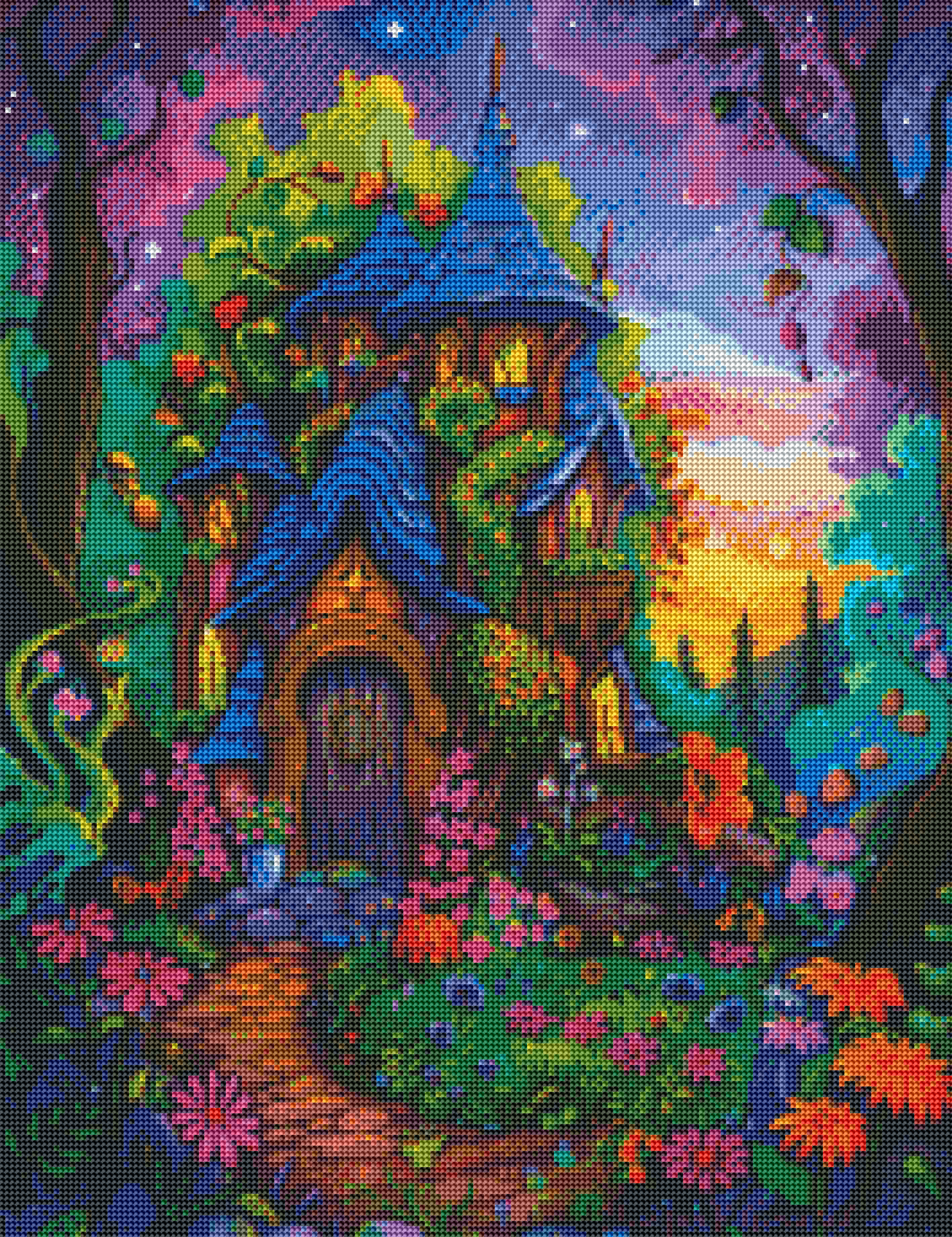 Whimsy Cottage Diamond Painting Kits 50x65cm