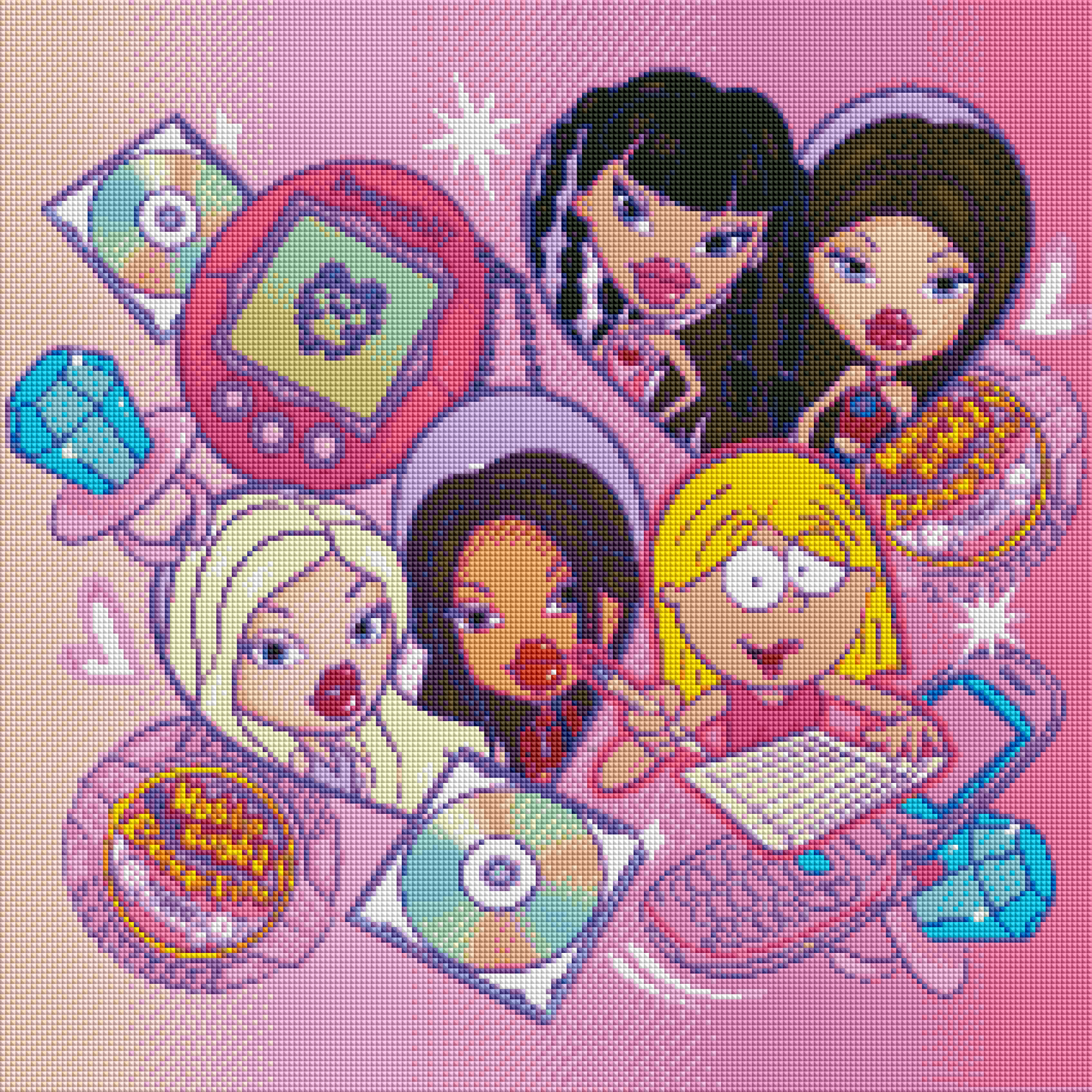 Diamond Painting Y2k Dolls PRE ORDER SHIPS END JUNE
