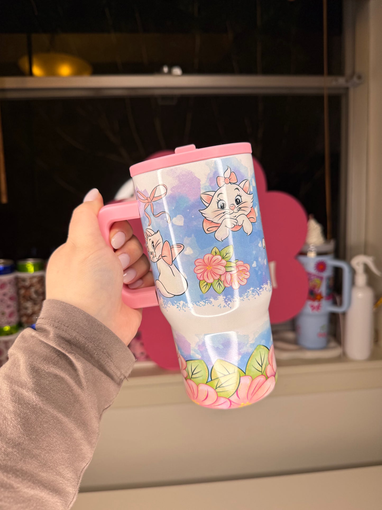 20oz Spill Proof Shimmer Tumbler
