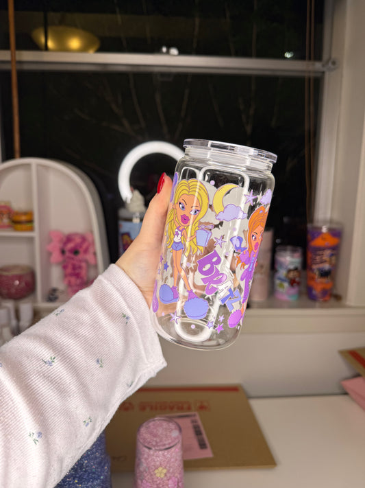 Sleepover Glass Cup