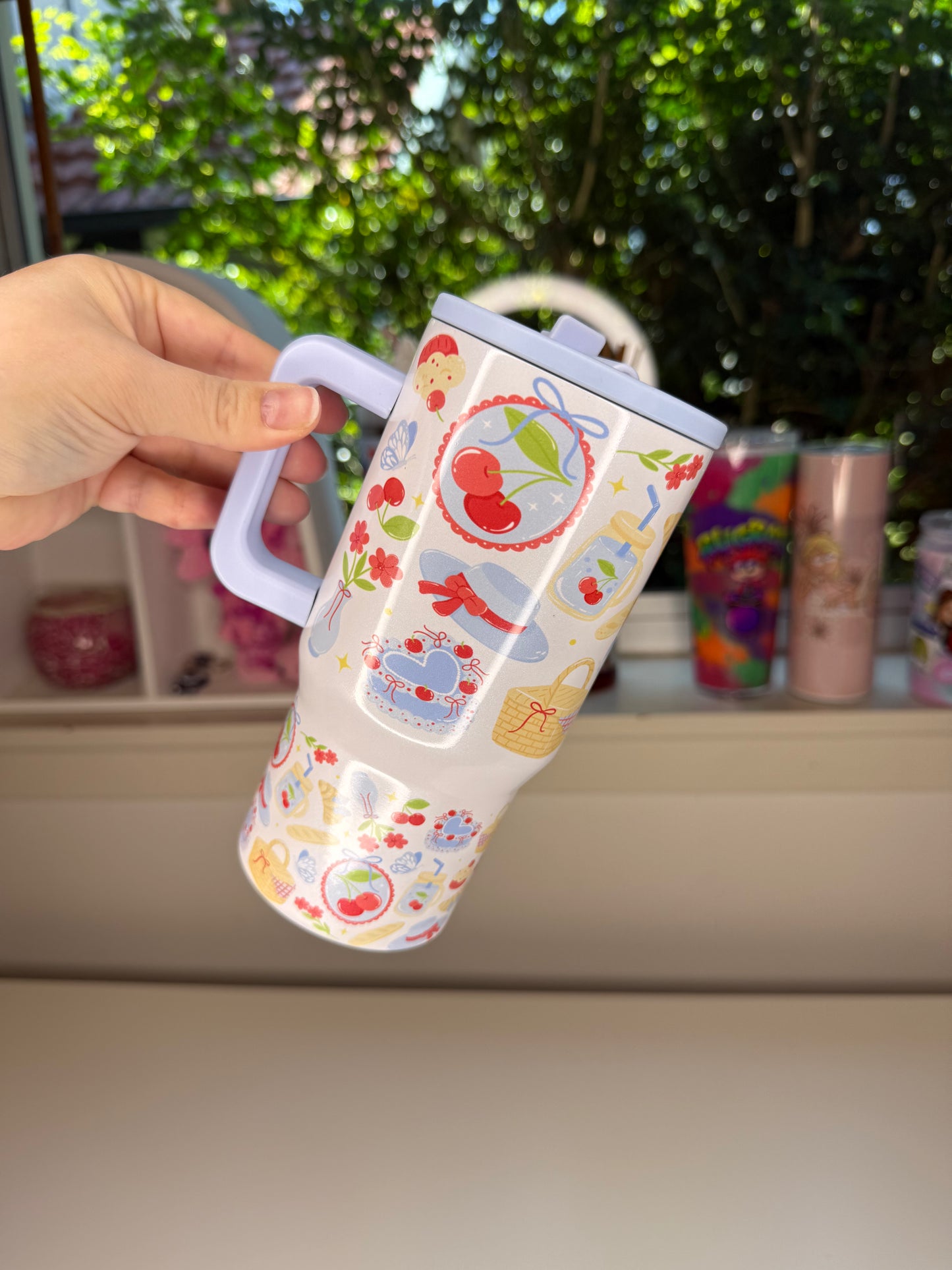 20oz Spill Proof Shimmer Tumbler