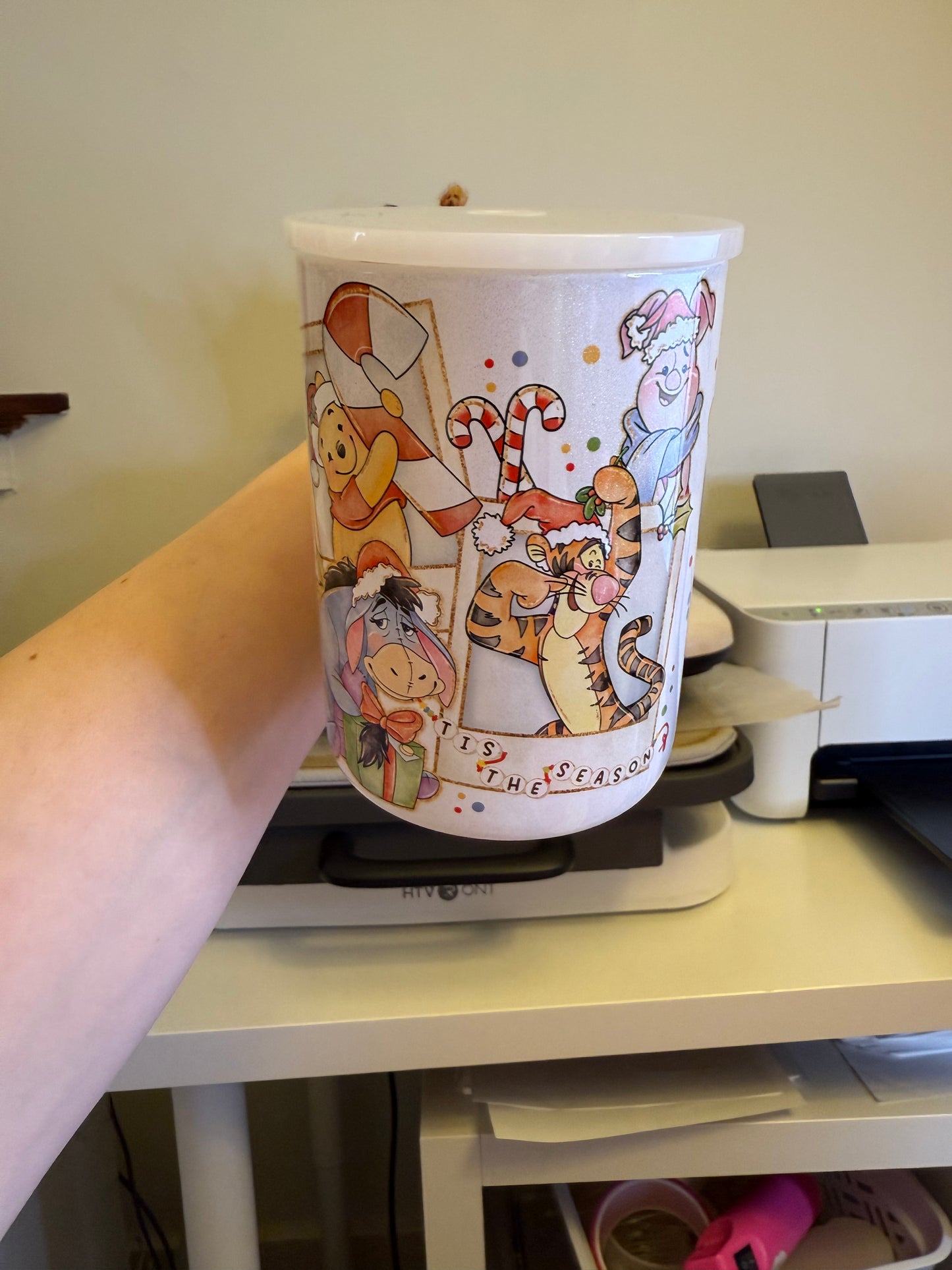 Shimmer Sublimation Glass Mugs