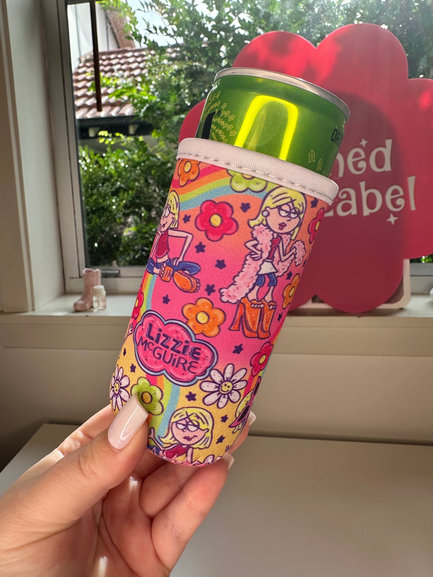 Slim Can Cooler- Lizzie Print