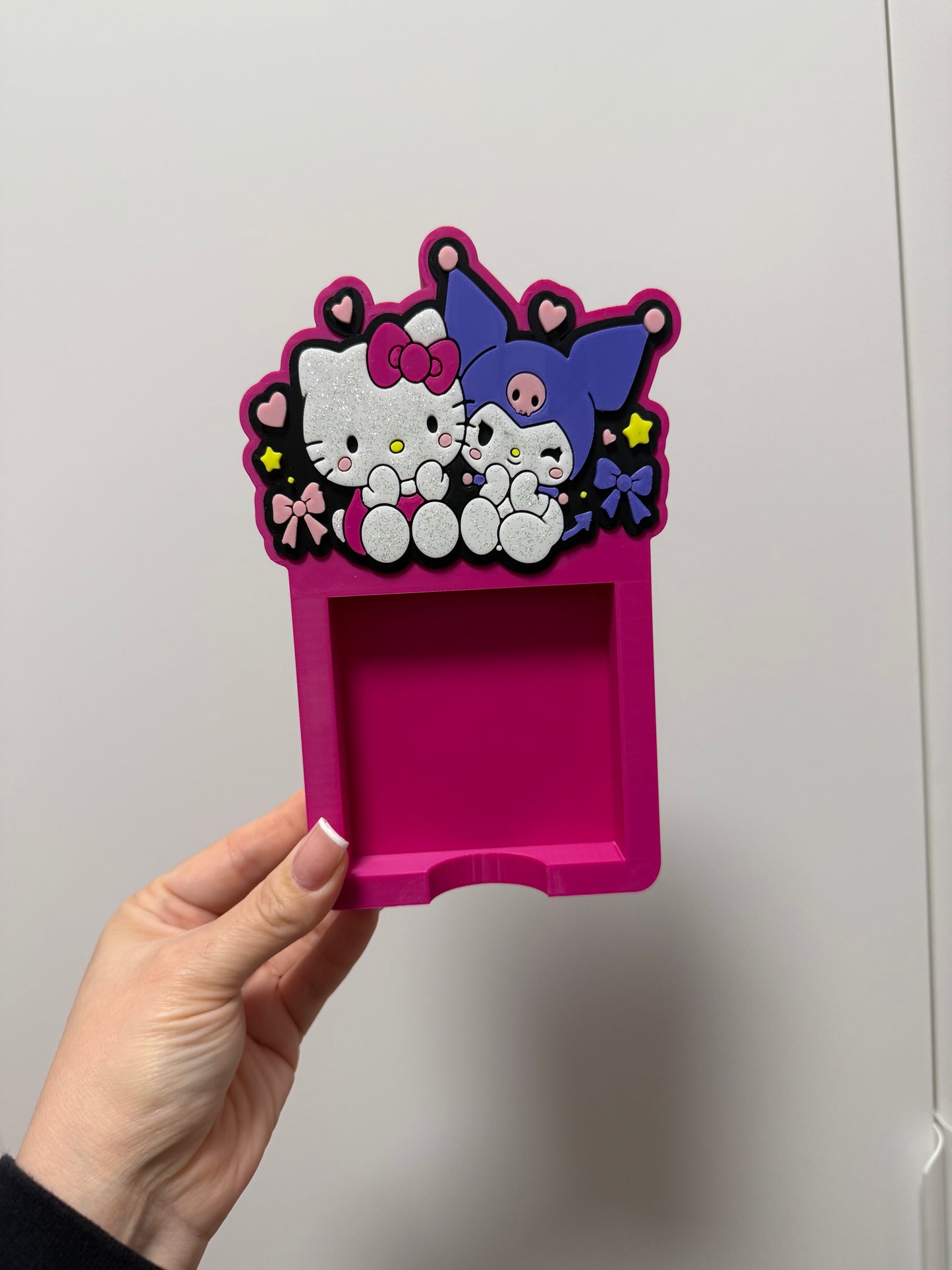 Kawaii Friends Post It & Trinket Tray Combo 3D Printing STL File ORIGINAL DESIGNER