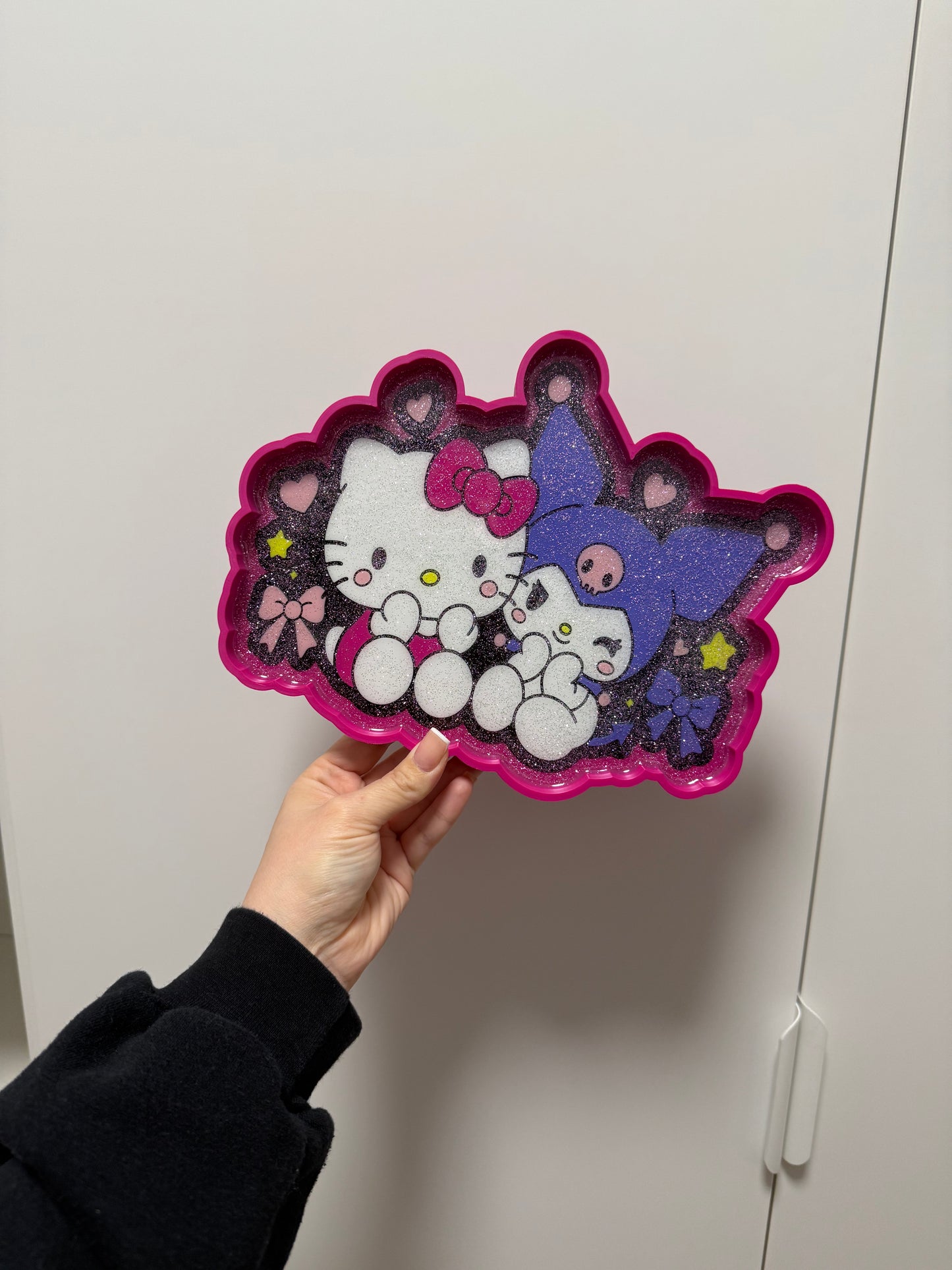 Kawaii Friends Post It & Trinket Tray Combo 3D Printing STL File ORIGINAL DESIGNER
