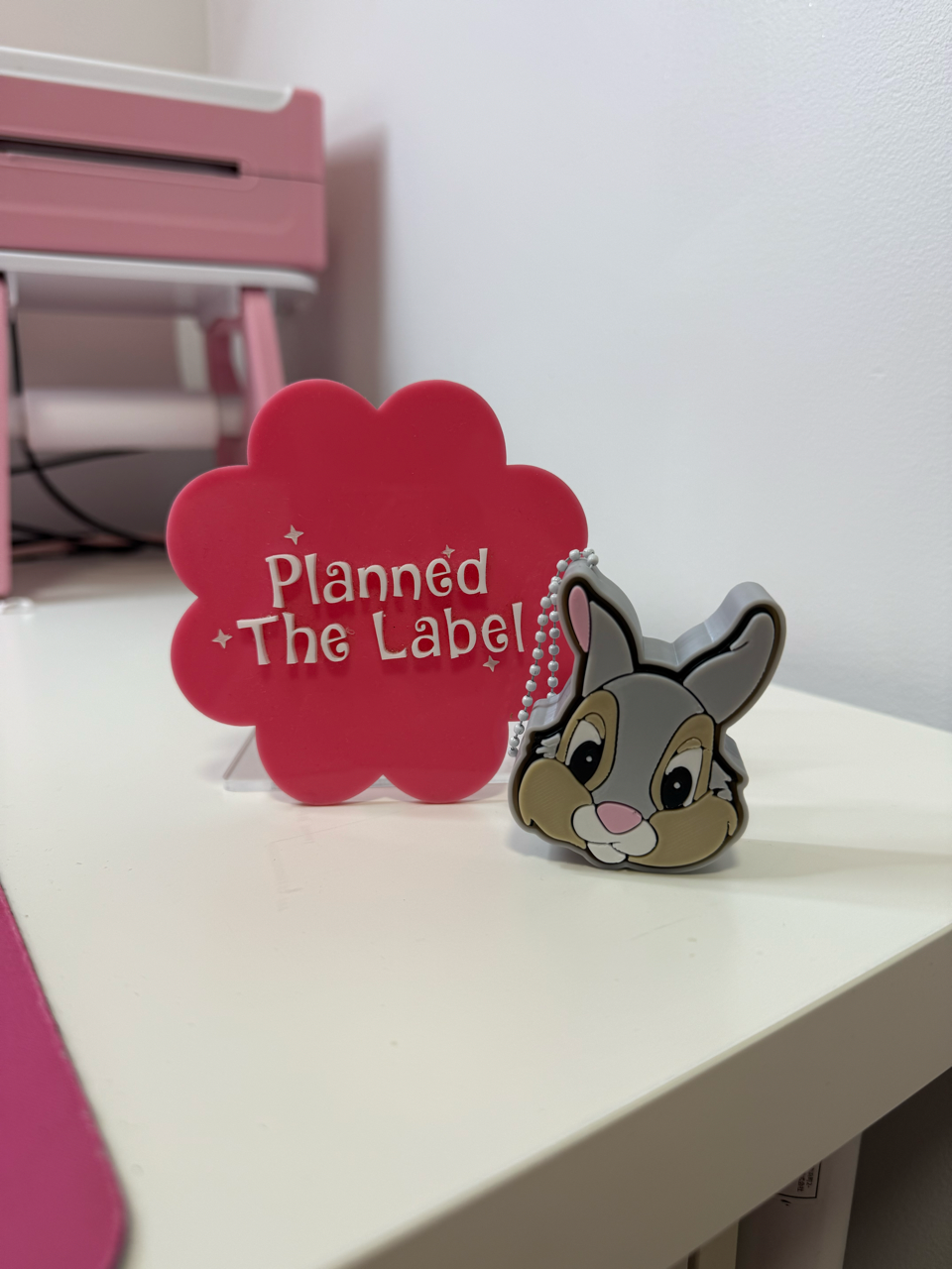 Cute Rabbit Adult Fidget Clicker